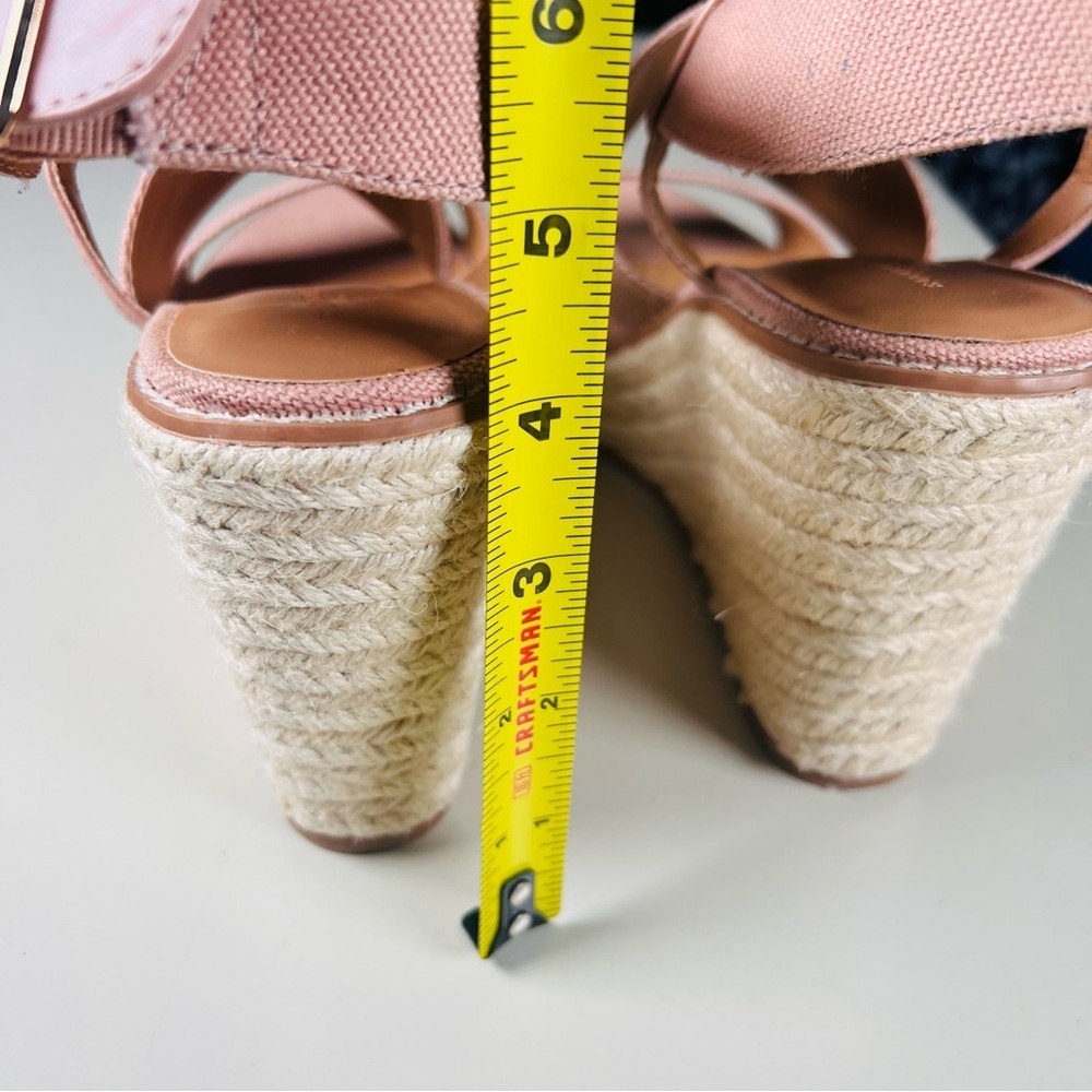 Banana Republic Wedge Espadrllle Sandals women’s 8 - Picture 3 of 7